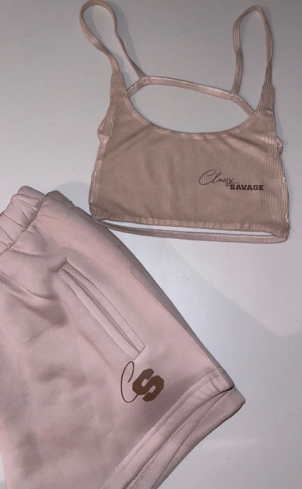 Sand BF Shorts Set