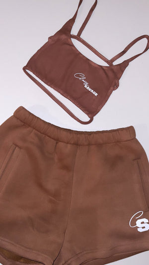 Melanin BF Shorts Set