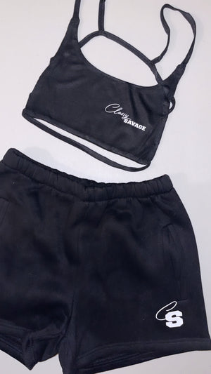 Midnight BF Shorts Set