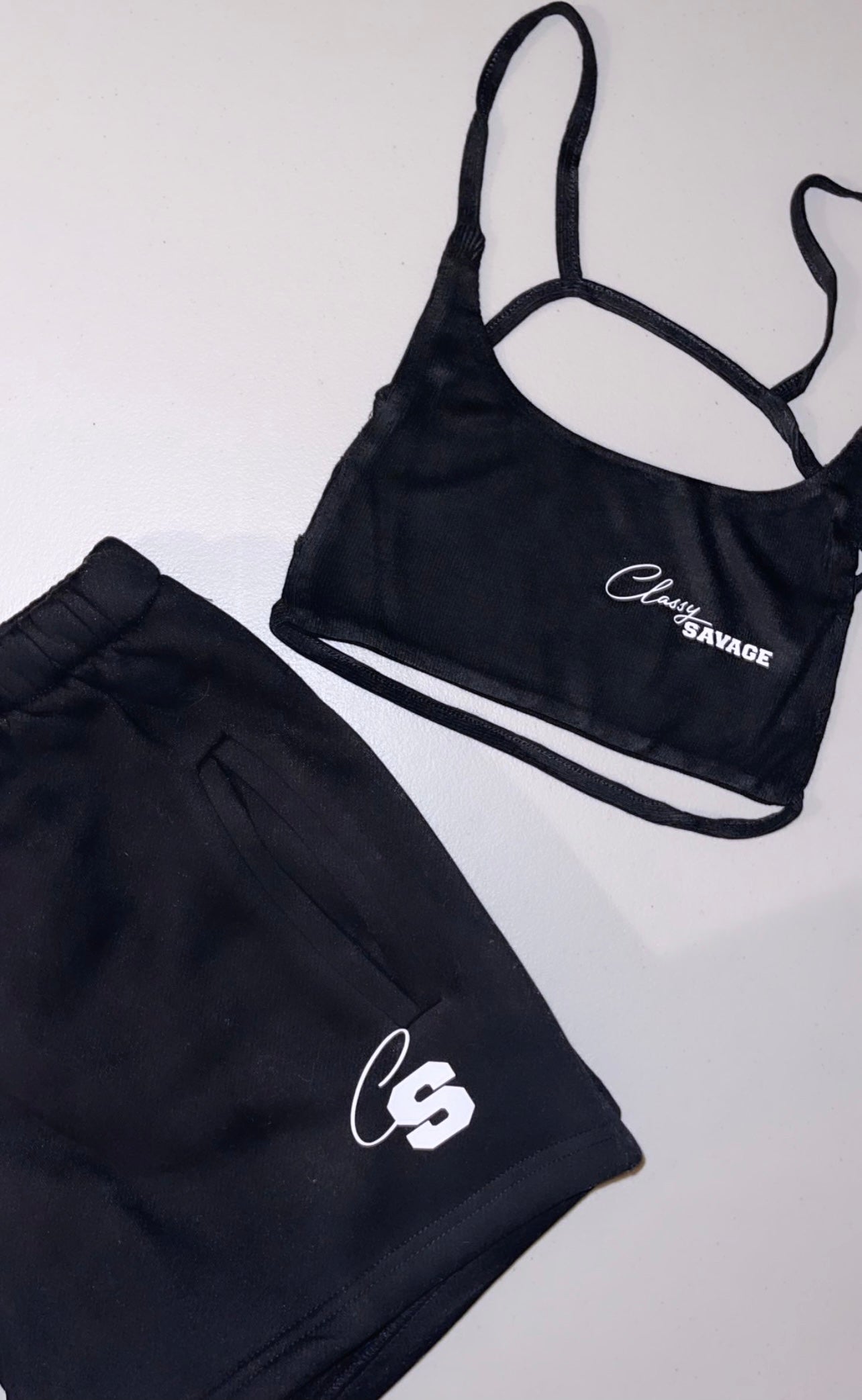 Midnight BF Shorts Set